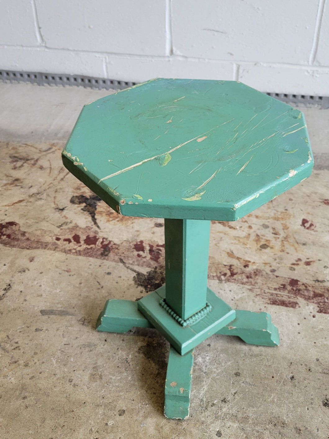 Art Deco Painted Plant Stand