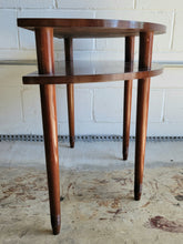 Load image into Gallery viewer, Mid Century Demilune Console Table
