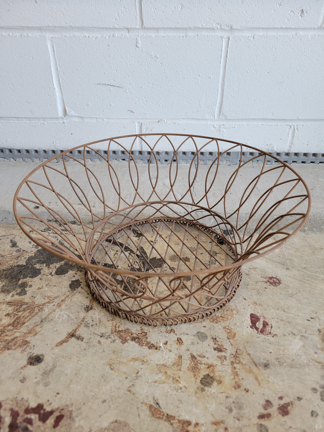 Victorian Wire Basket