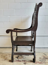 Load image into Gallery viewer, Victorian Gothic Throne Chair
