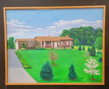 Load image into Gallery viewer, Acrylic Home Landscape Painting
