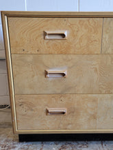 Load image into Gallery viewer, Henredon &quot;Scene Two&quot; Blonde Burl Chest of Drawers
