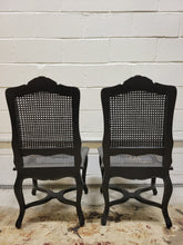 Load image into Gallery viewer, Pair of Shabby Chic Gothic Chairs
