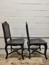 Load image into Gallery viewer, Pair of Shabby Chic Gothic Chairs
