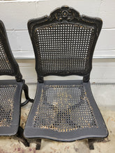 Load image into Gallery viewer, Pair of Shabby Chic Gothic Chairs
