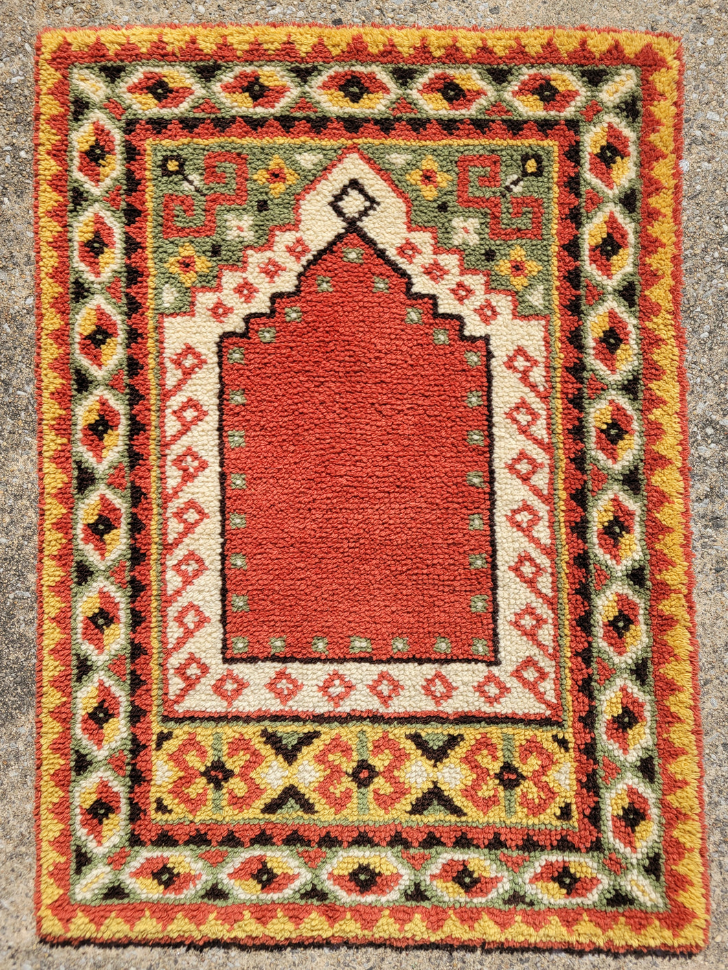 Vintage Turkish Prayer Rug