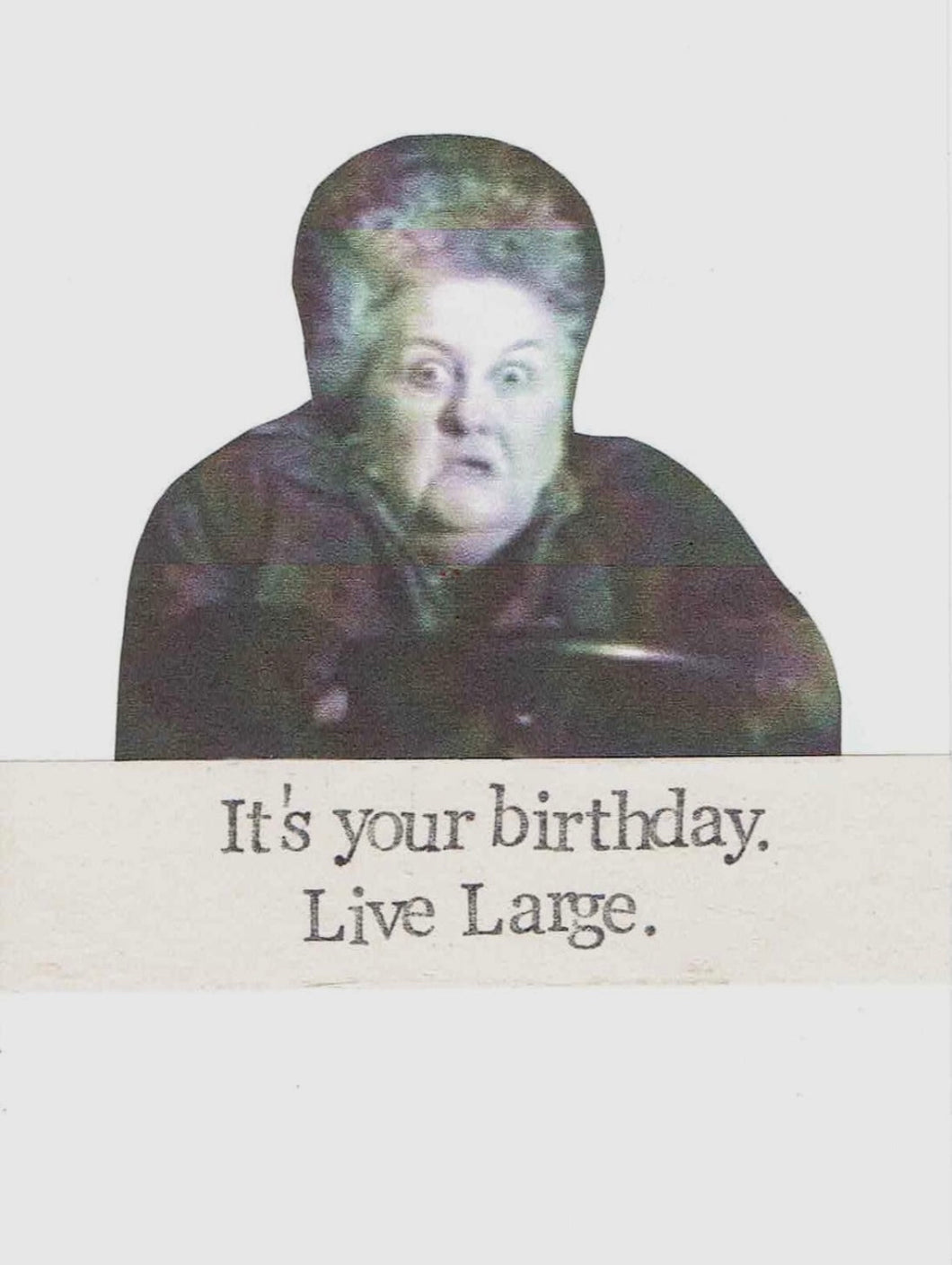 Large Marge Birthday Card