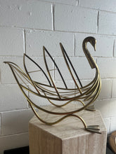 Load image into Gallery viewer, Mid Century Swan Magazine Rack
