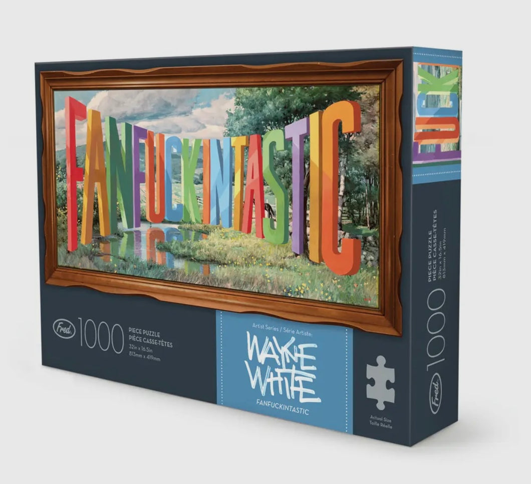 Puzzle 1000 Pc - Wayne White - Fanfuckintastic