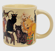 Load image into Gallery viewer, Artistic Cat Mug

