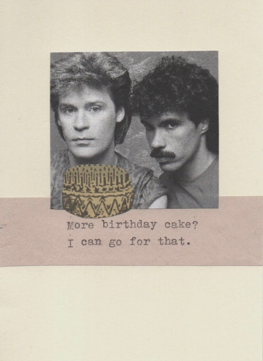 Hall & Oates Birthday Card