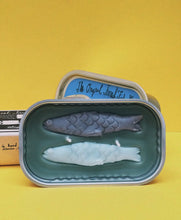 Load image into Gallery viewer, Tinned Fish Candle - Sardines in Olive Oil and Sea Salt

