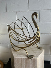Load image into Gallery viewer, Mid Century Swan Magazine Rack
