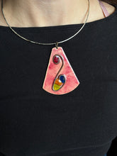 Load image into Gallery viewer, Modernist Swan Motif Pendant
