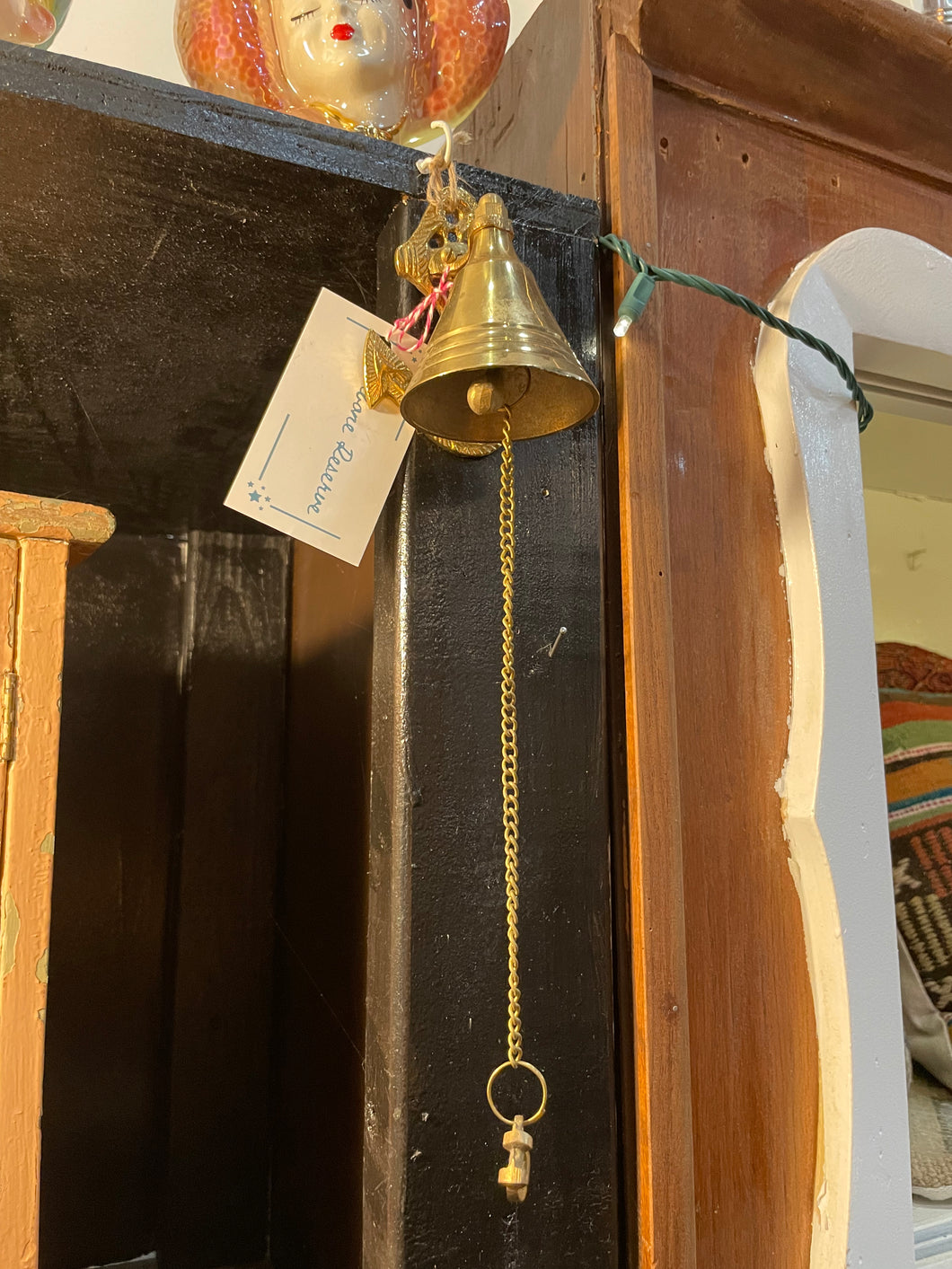 Vintage Brass Anchor Doorbell
