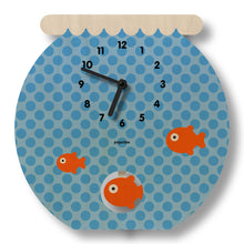 Load image into Gallery viewer, Fishbowl Pendulum Clock - Wood
