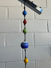 Load image into Gallery viewer, Striped Glass Beads with Bell
