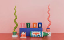 Load image into Gallery viewer, Color Me Happy Crayon Vase
