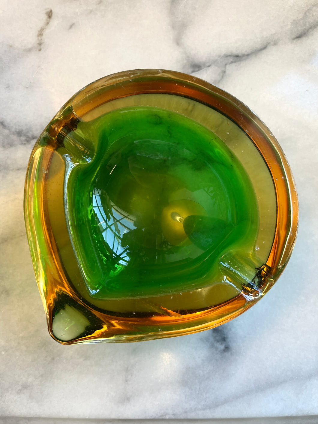 Mid Century Murano Ashtray