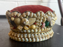 Load image into Gallery viewer, Antique Shell-work Pin Cushion
