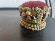 Load image into Gallery viewer, Antique Shell-work Pin Cushion
