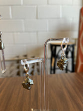 Load image into Gallery viewer, Pyrite Drop Earrings Earrings
