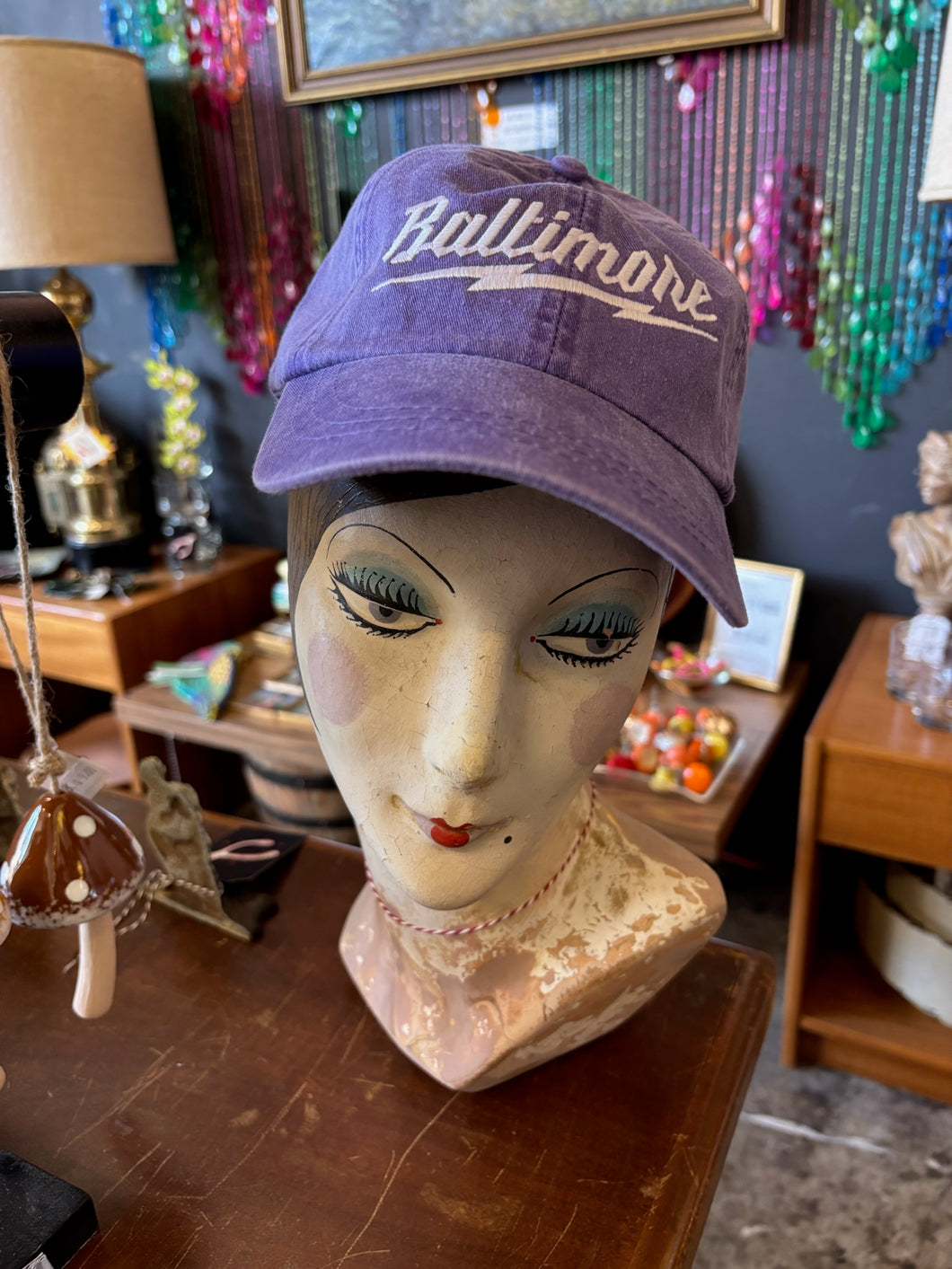 Baltimore Arrows Dad Hat Purple/white