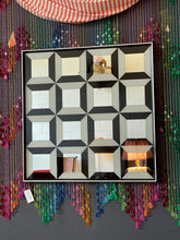 Load image into Gallery viewer, Mid Century Op-Art Mirror by Turner
