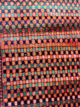 Load image into Gallery viewer, Vintage Turkish Tribal Checkered Rug

