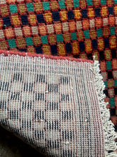 Load image into Gallery viewer, Vintage Turkish Tribal Checkered Rug
