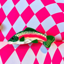 Load image into Gallery viewer, Rainbow Trout Hair Claw

