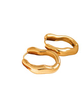Load image into Gallery viewer, Darcy Non-Tarnish Oval Hoop Earring
