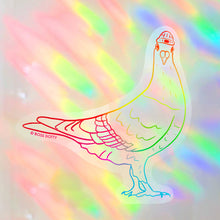 Load image into Gallery viewer, Pigeon Suncatcher Sticker
