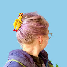 Load image into Gallery viewer, Rubber Chicken Hair Claw
