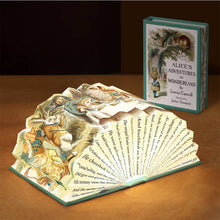 Load image into Gallery viewer, Lewis Carroll Alice in Wonderland Book Light
