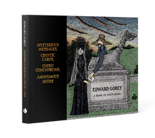 Load image into Gallery viewer, Edward Gorey: Mysterious Messages, Cryptic Cards, Coded Conundrums, Anonymous Notes Book of Postcards
