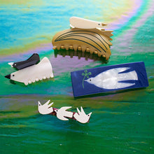 Load image into Gallery viewer, Lucky Dove French Barrette
