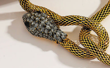 Load image into Gallery viewer, Snake Rhinestone Statement Necklace
