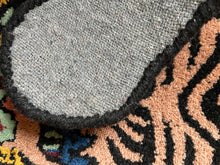 Load image into Gallery viewer, Tufted Tri-Colored Tiger Rug
