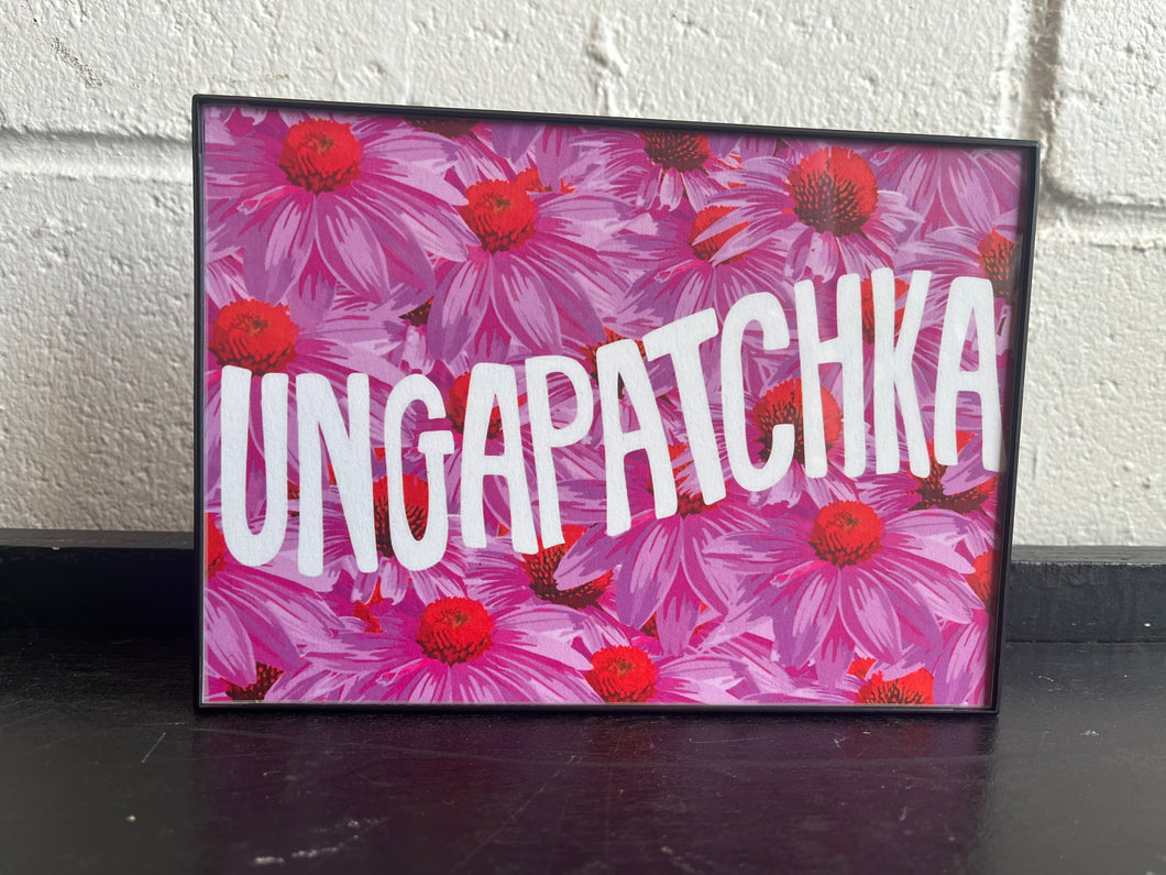 Ungapatchka Framed Art Print