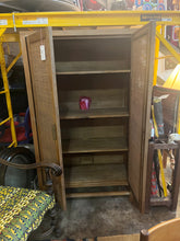 Load image into Gallery viewer, Crate &amp; Barrel Cane Front Cabinet

