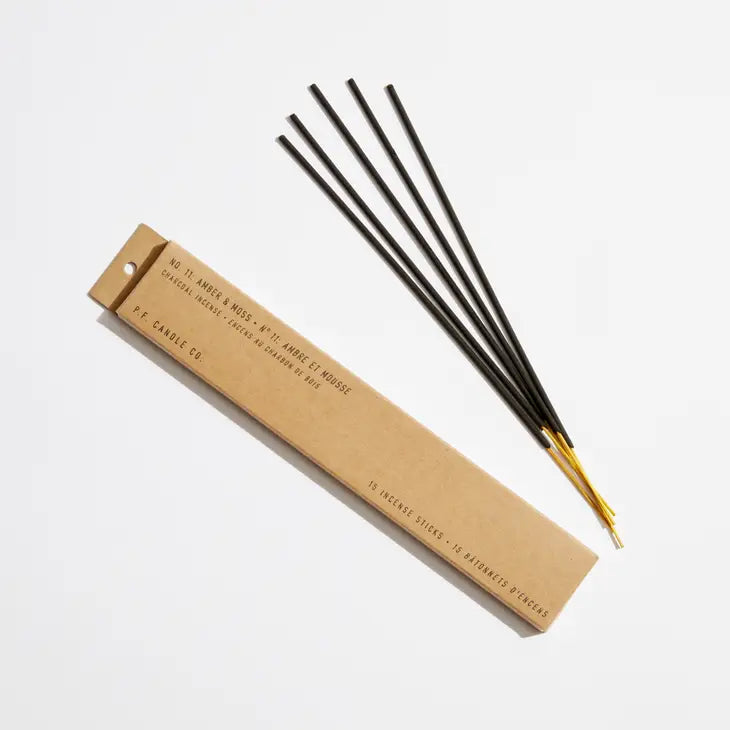Amber & Moss Incense Sticks