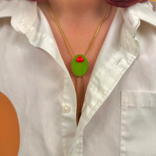 Load image into Gallery viewer, Olive Bolo Necklace
