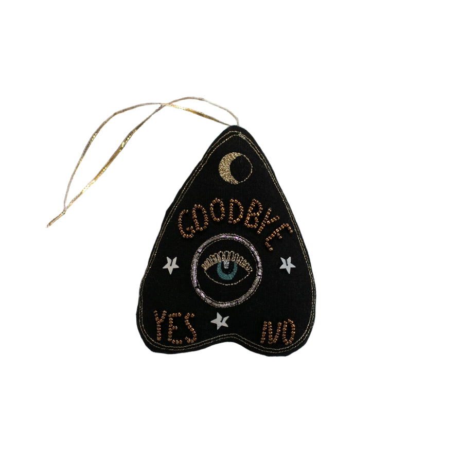 Ouija Board Planchette Sachet Ornament