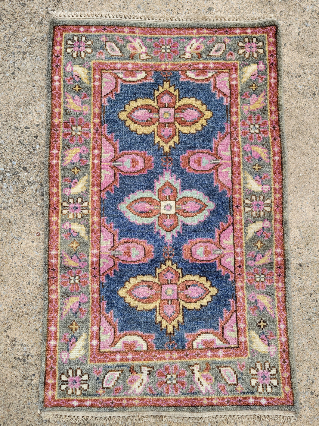 Vintage Oushak Rug