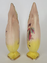 Load image into Gallery viewer, Pair Of Hand Painted Vases Made In England

