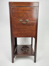 Load image into Gallery viewer, Antique Shaving Stand w/Retrofitted Bowls
