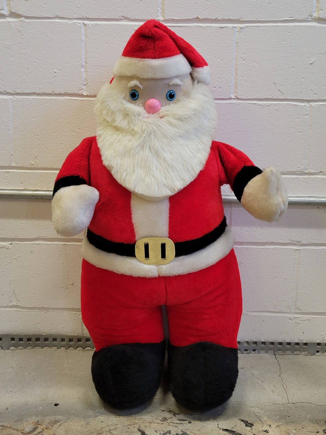 Three Foot Tall Stuffed Santa