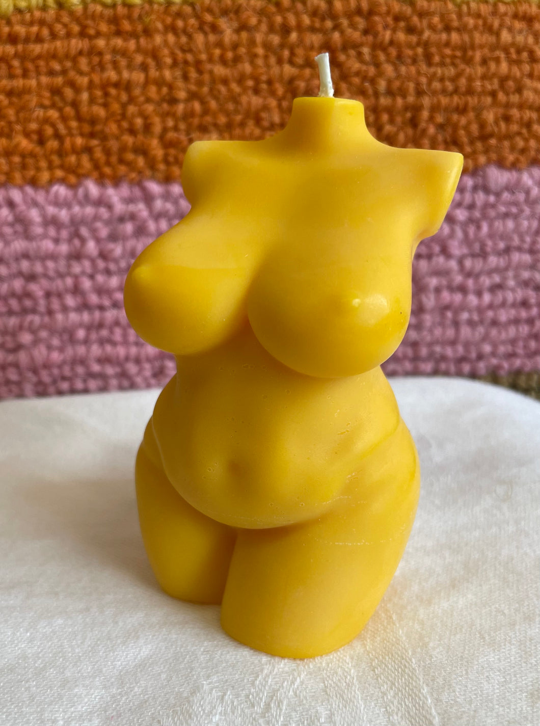 Queen Body Candle - Yellow