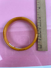Load image into Gallery viewer, Vintage Butterscotch Bakelite Bangle
